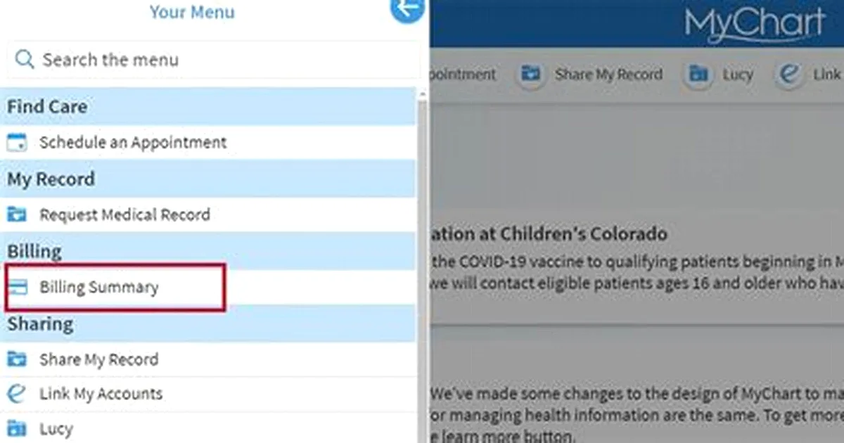 mychart children's hospital