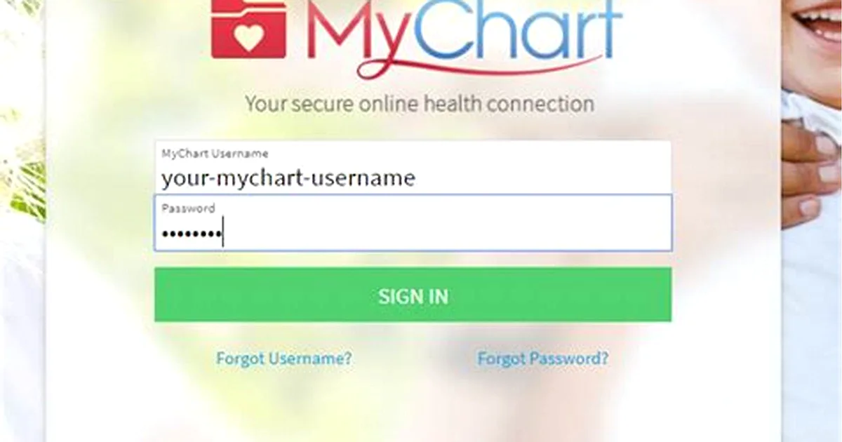 mychart sign in