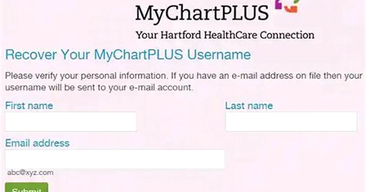 hartford healthcare mychart login