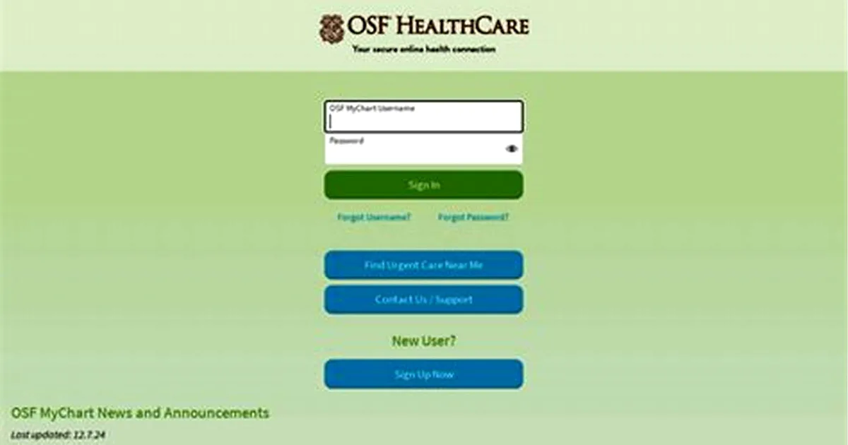 osf mychart