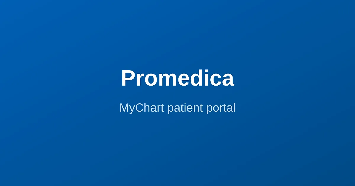 promedica mychart